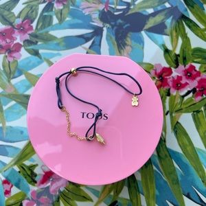 Nylon and Gold Vermeil Lure Bracelet